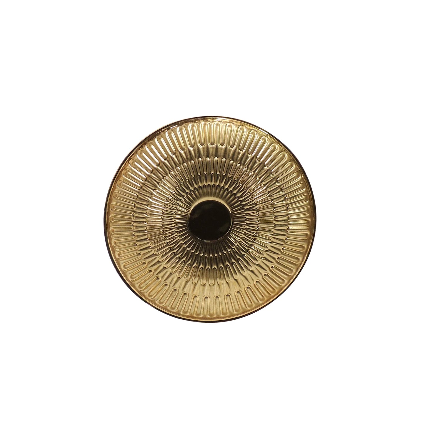 Centro de Mesa Oro Deluxe 30X30X5.5 cm