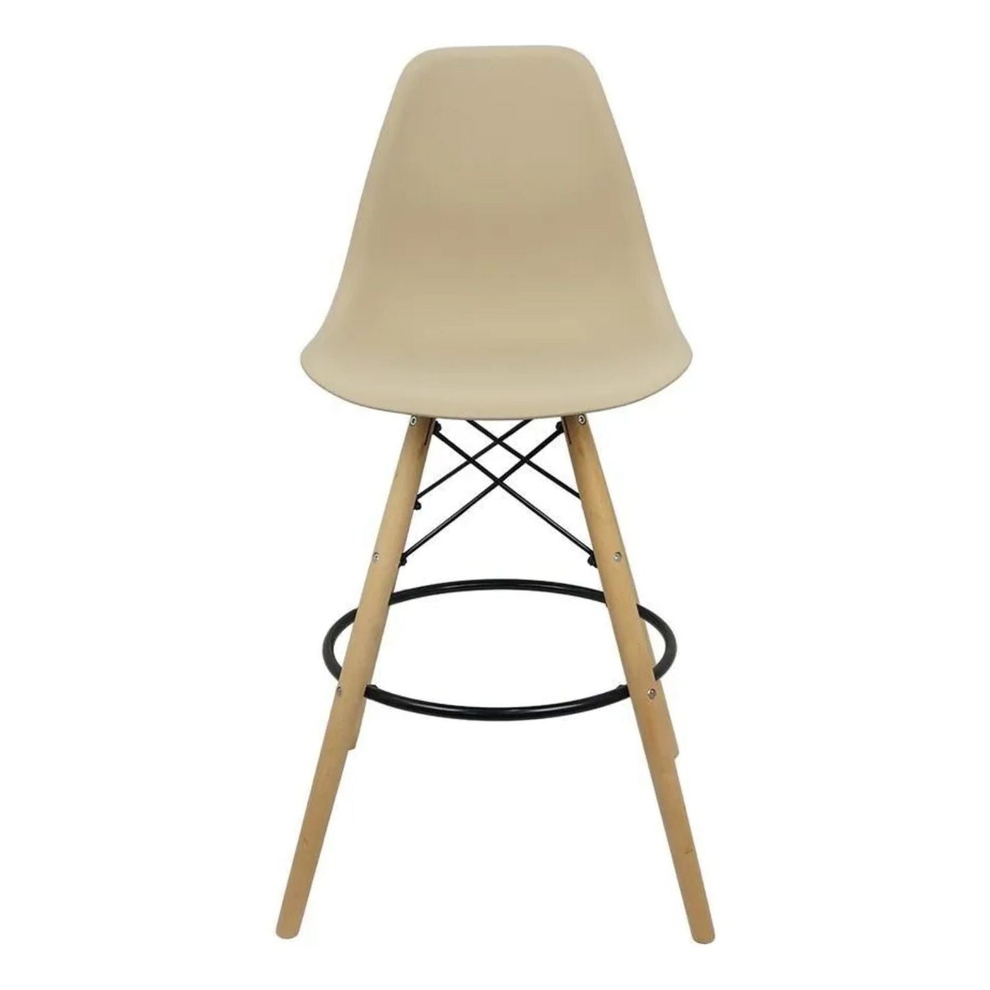 Silla de Barra Baeza Beige