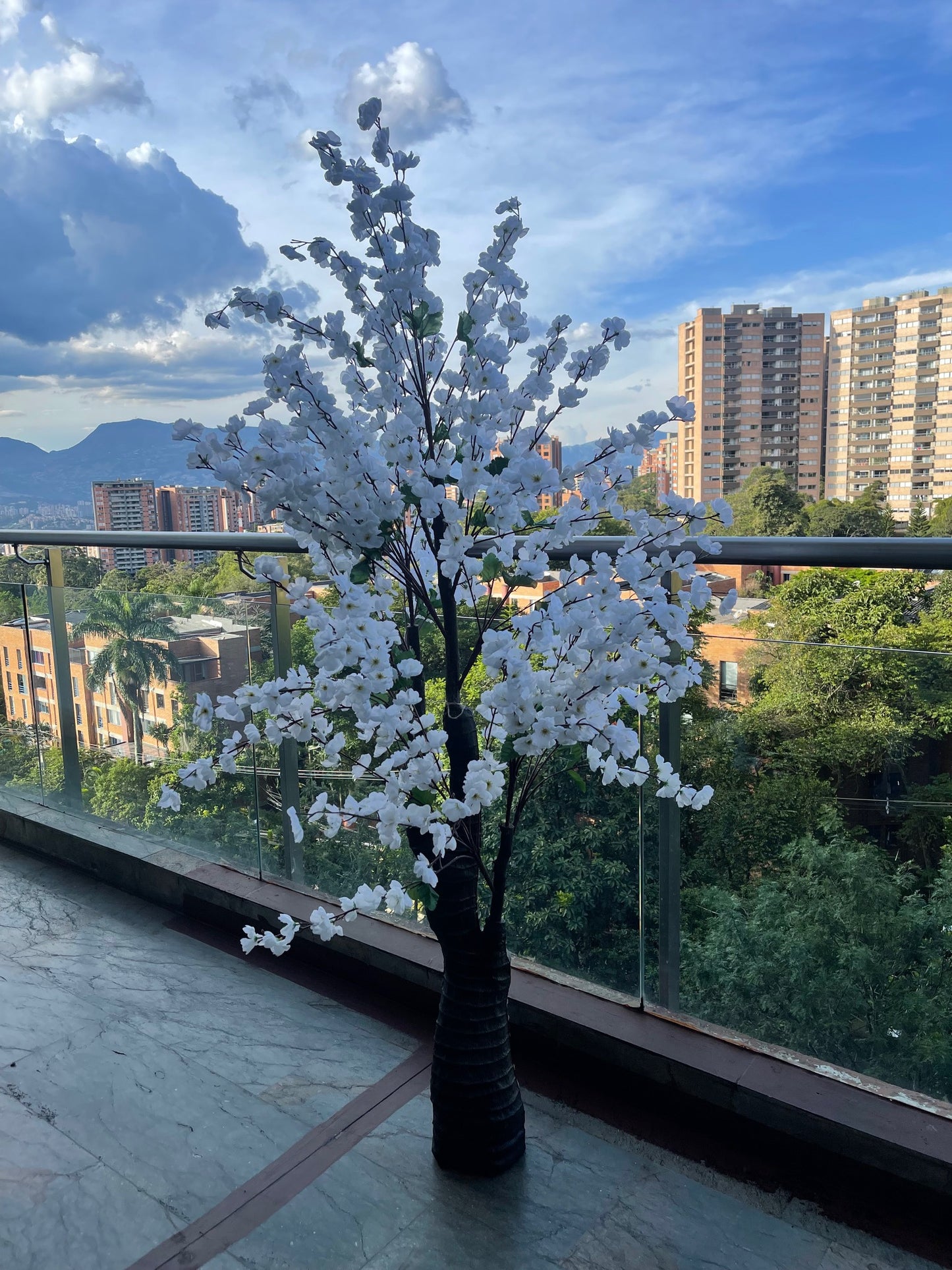 Planta Decorativa Artificial Arbol de Sakura