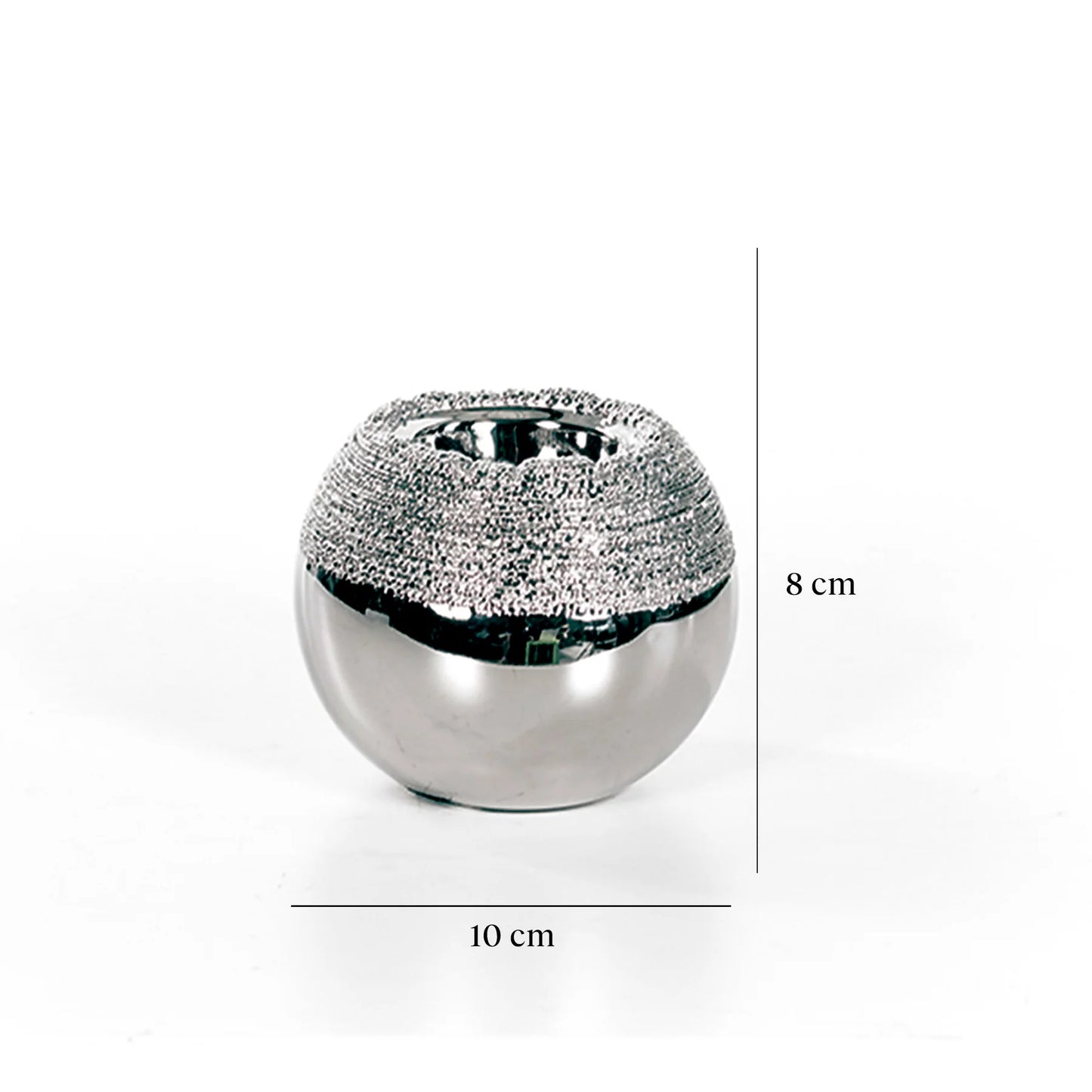Portavela Plata Cromo