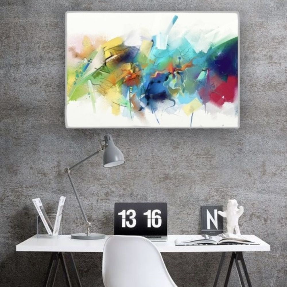 Cuadro Decorativo tipo Marmol Abstract 50 x 70