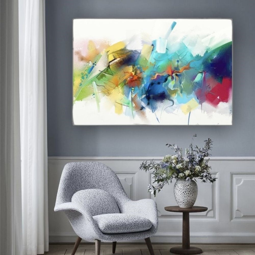 Cuadro Decorativo tipo Marmol Abstract 90 x 120