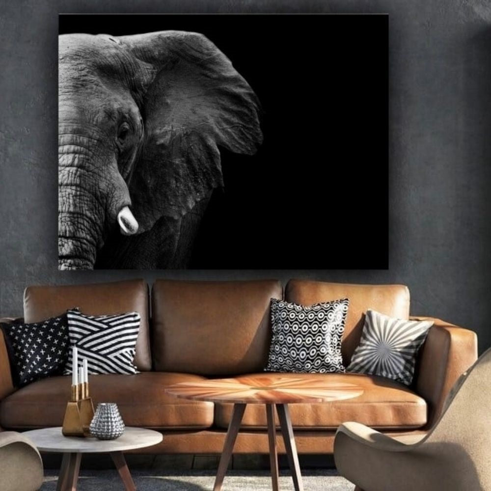 Cuadro en MDF tipo Marmol Cara Elefante