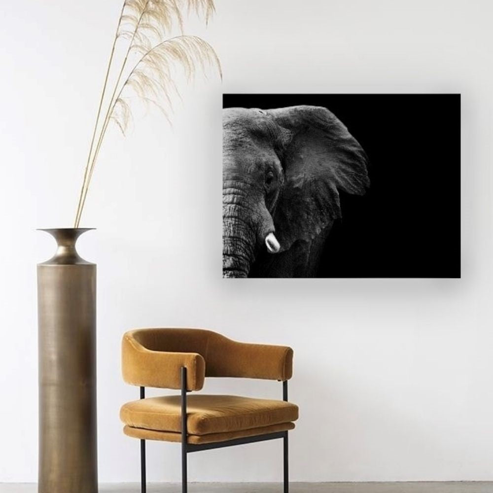 Cuadro Decorativo tipo Marmol Cara De Elefante 50 x 70