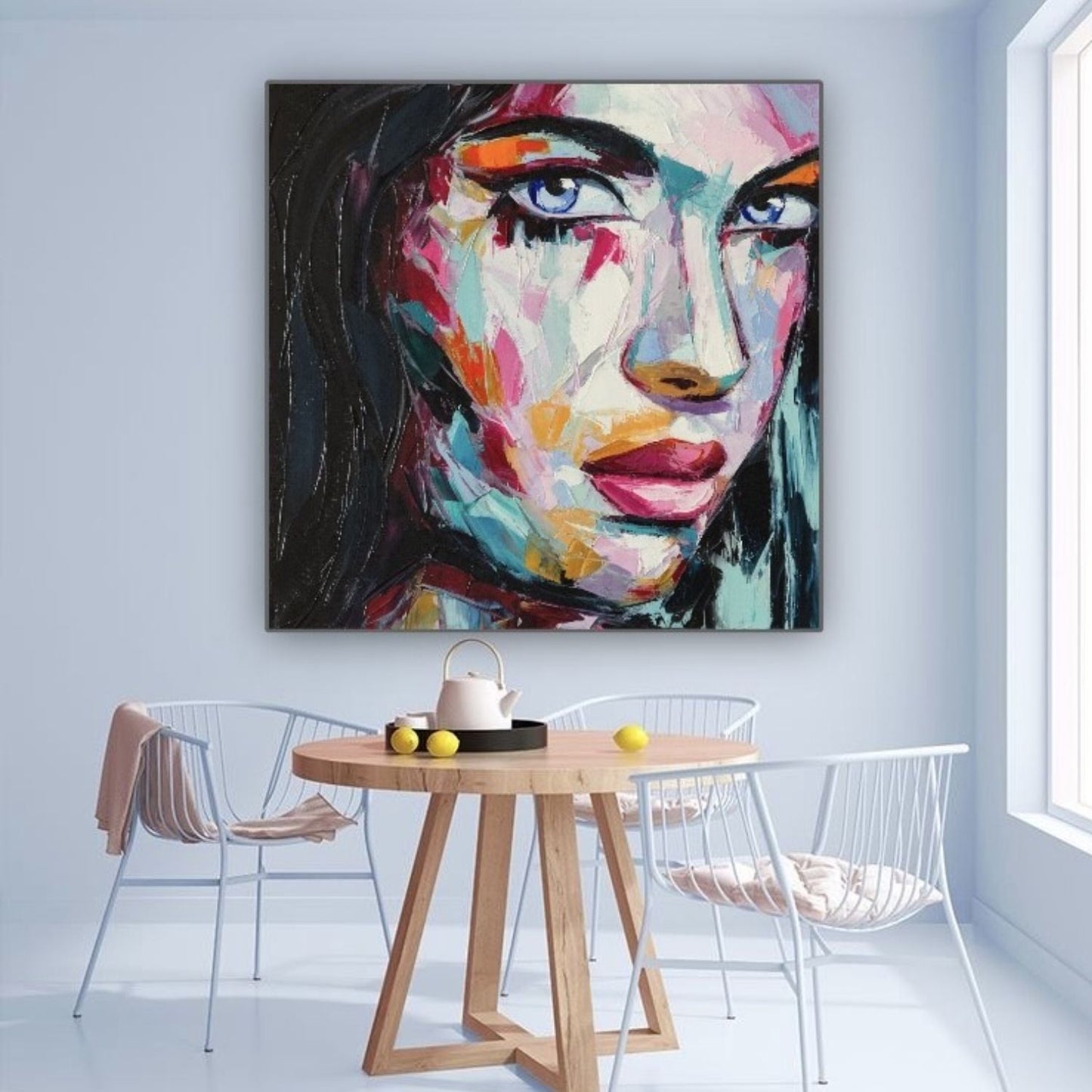Cuadro Decorativo tipo Marmol Dakora 90 x 120