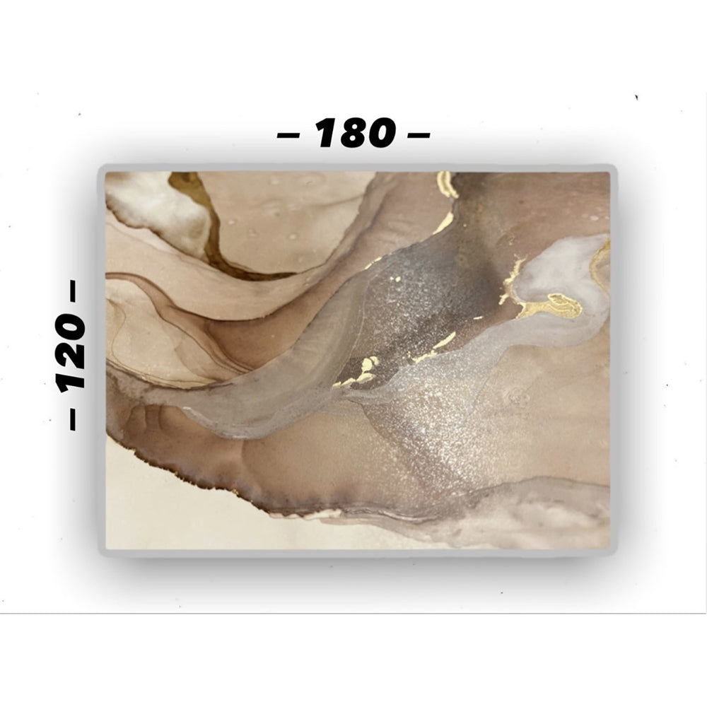 Cuadro Decorativo tipo Marmol Gold 120 x 180