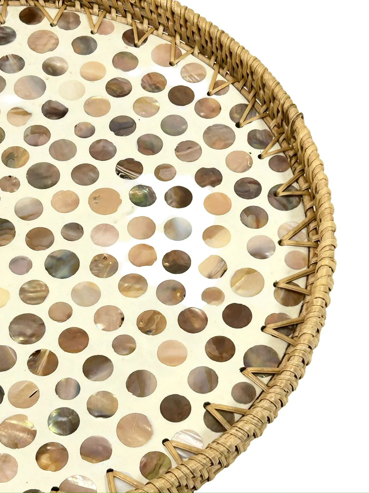 Bandeja Redonda Nacar Rattan 35