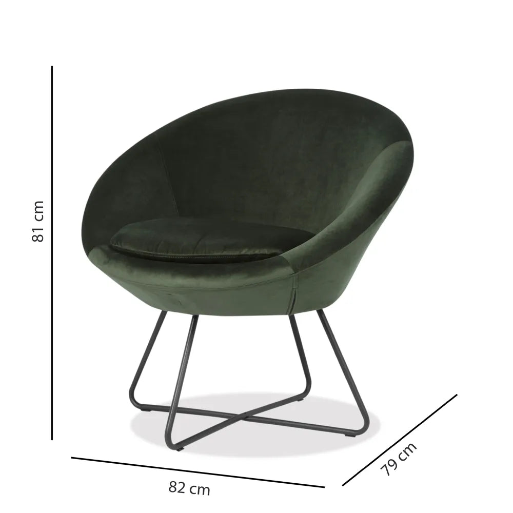 Poltrona Donna Verde