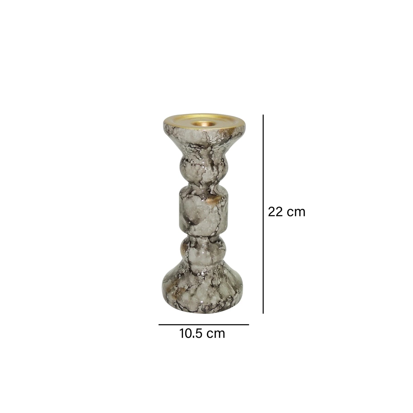 Candelabro Gris Emperador