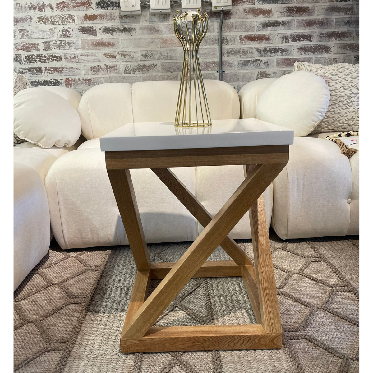 Mesa de Centro Praga en Roble