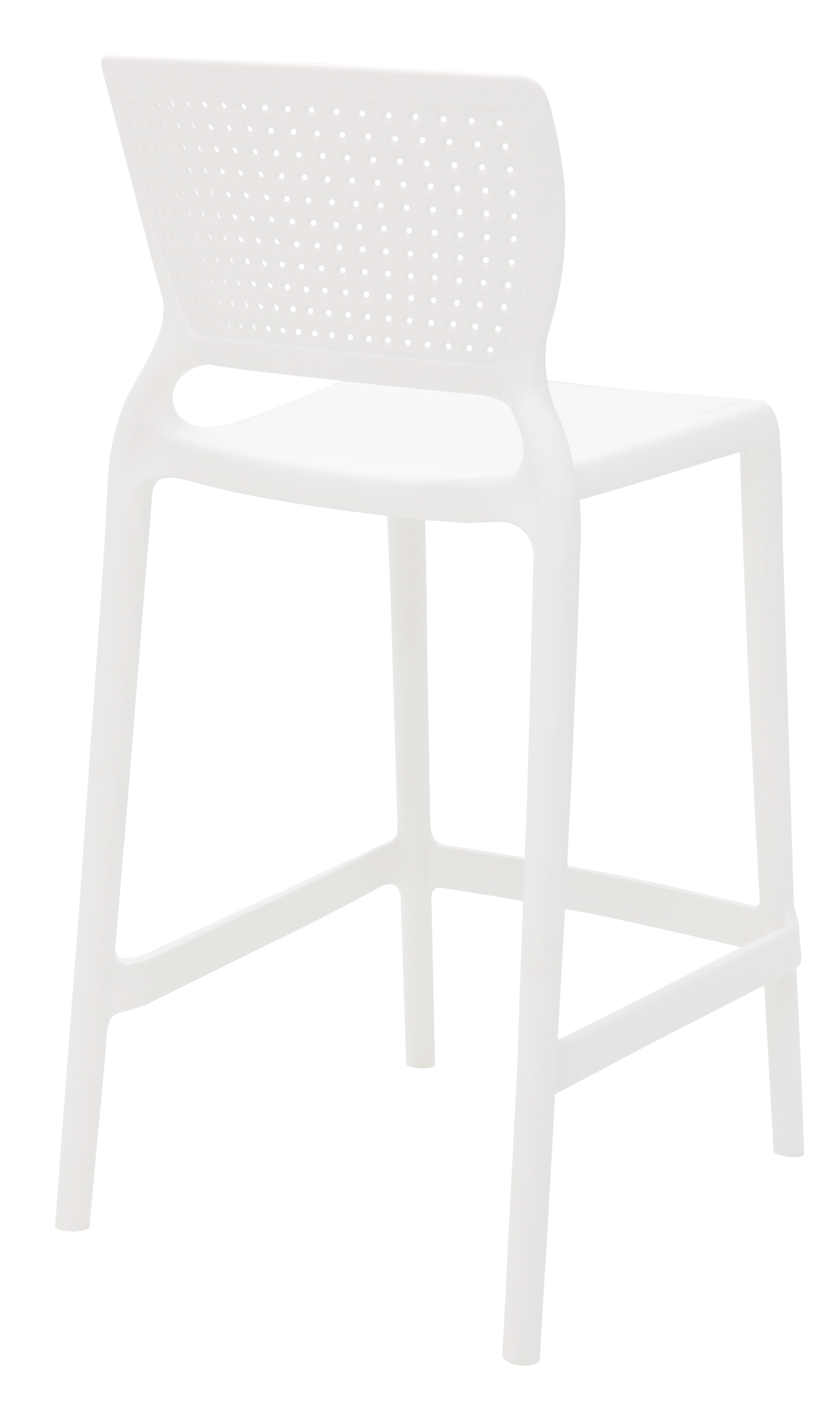 Silla de Barra Alice Blanco