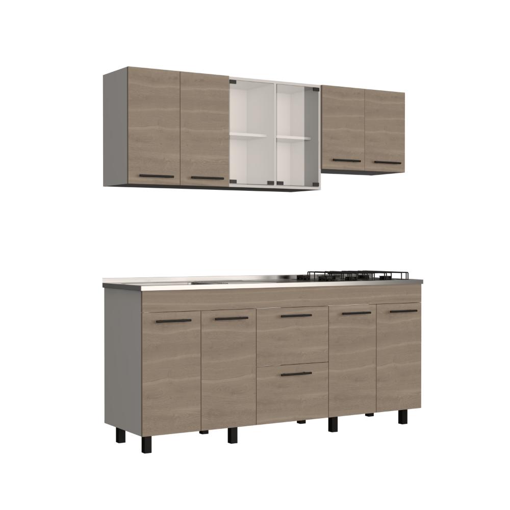 Cocina 180 Ankara con Mezon Izquierdo Bardolino Blanco