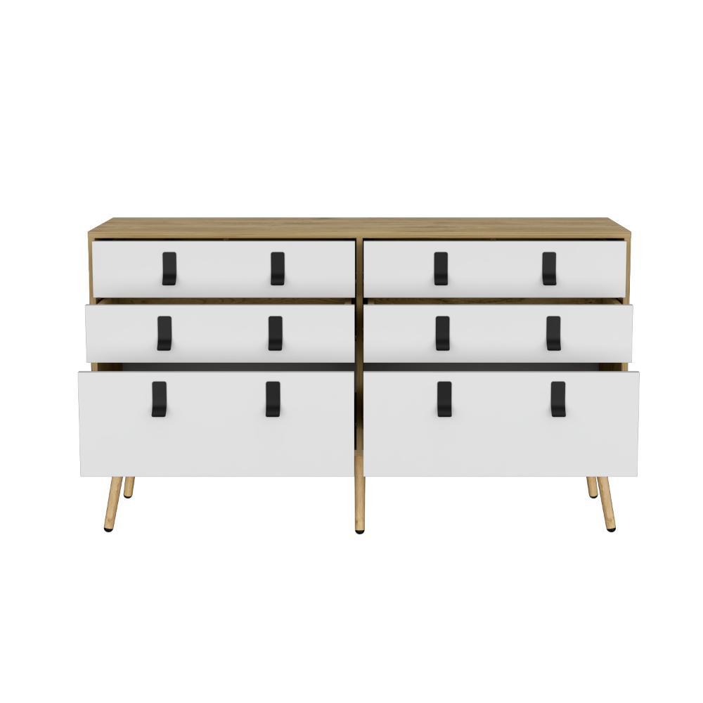 Organizador Corvini Macadamia y Blanco