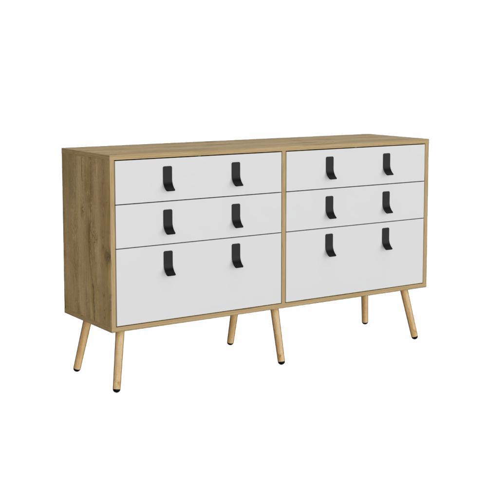 Organizador Corvini Macadamia y Blanco