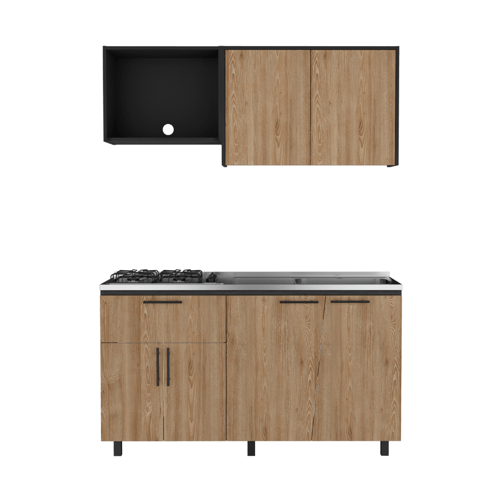 Cocina Integral Emilia Wengue y Miel con Poceta Derecha
