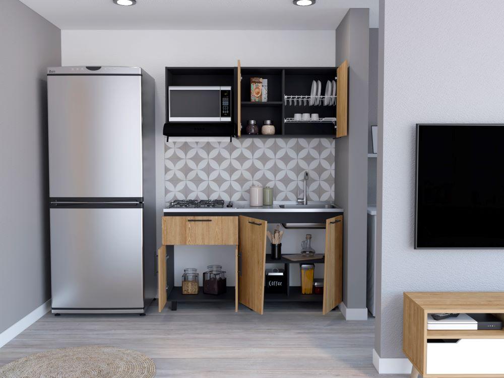 Cocina Integral Emilia Wengue y Miel con Poceta Derecha