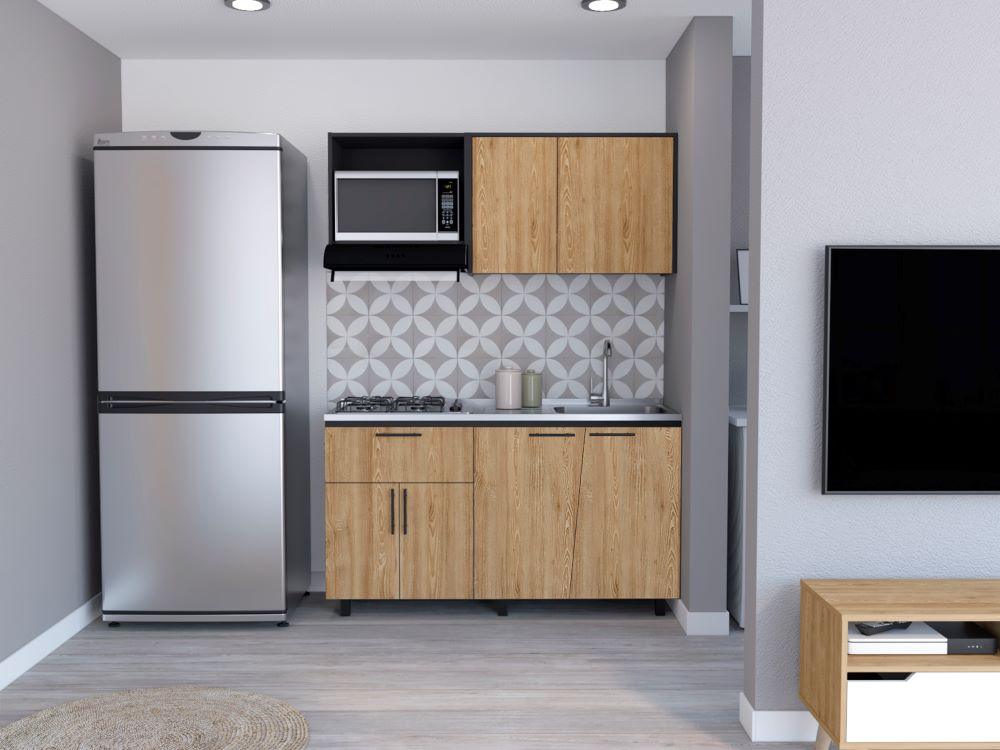 Cocina Integral Emilia Wengue y Miel con Poceta Derecha