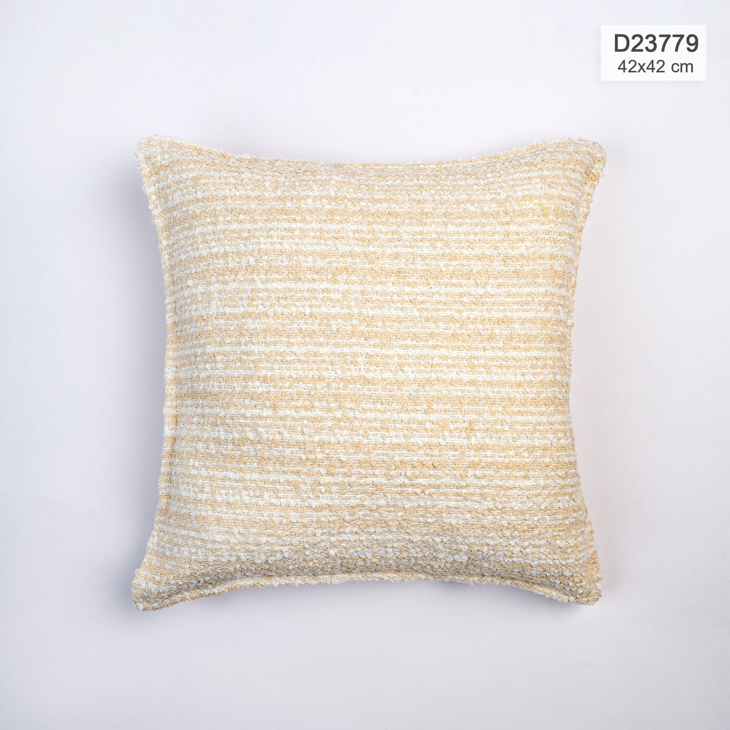 Cojin Decorativo Cuadrado Beige