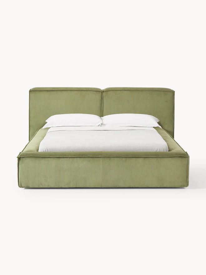 Cama Tapizada Doble Aura