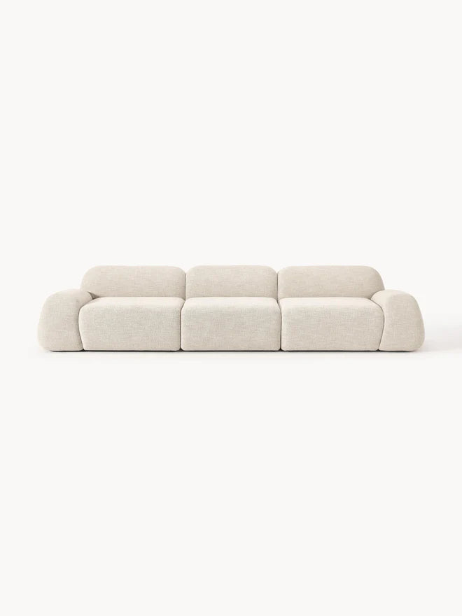 Sofá Minimalista Zen Comfort Taupe 4 Puestos