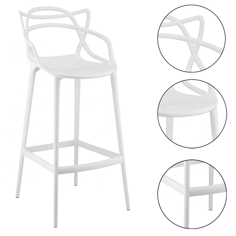 Silla de Barra NovaBlanco