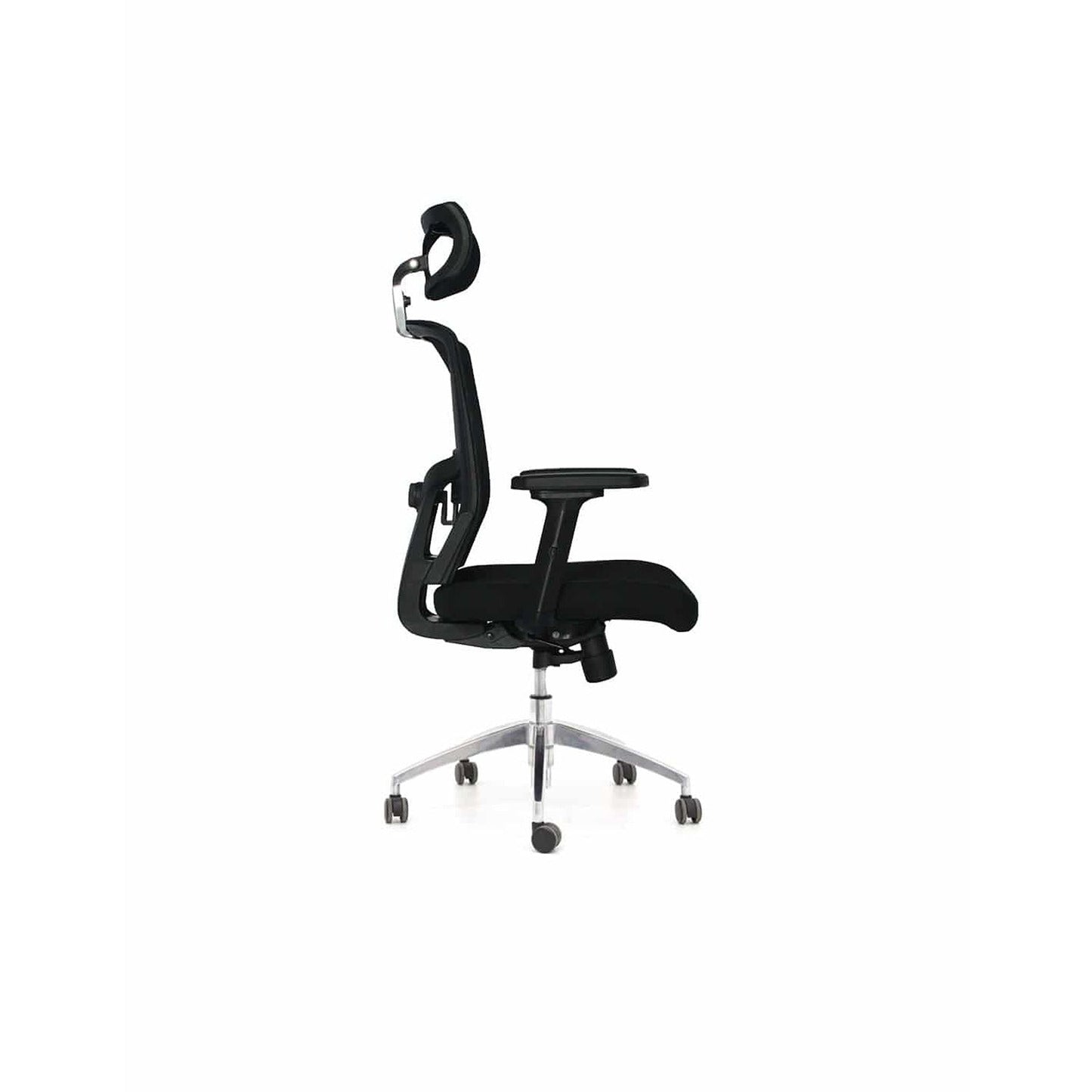 Silla de Oficina Siena Premium Negro Cromada