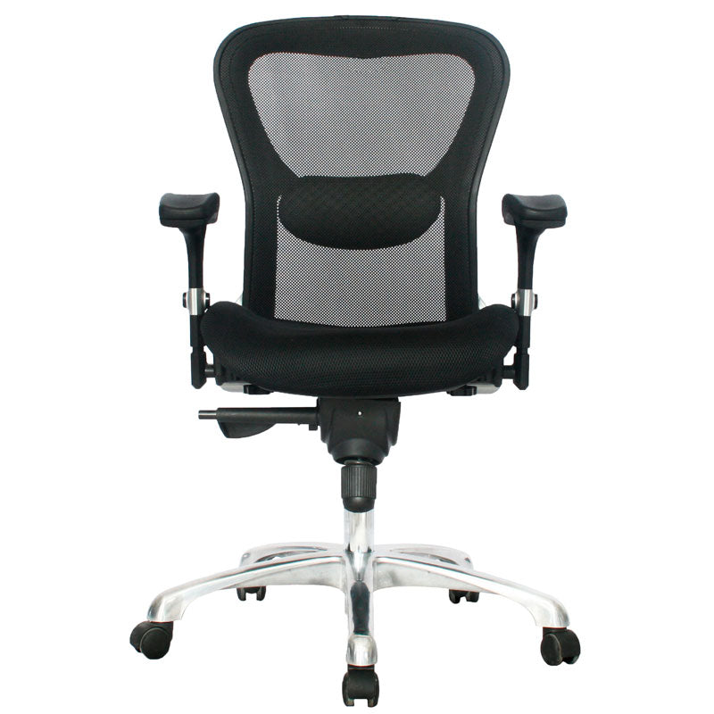 Silla De Oficina Arena Media Negro