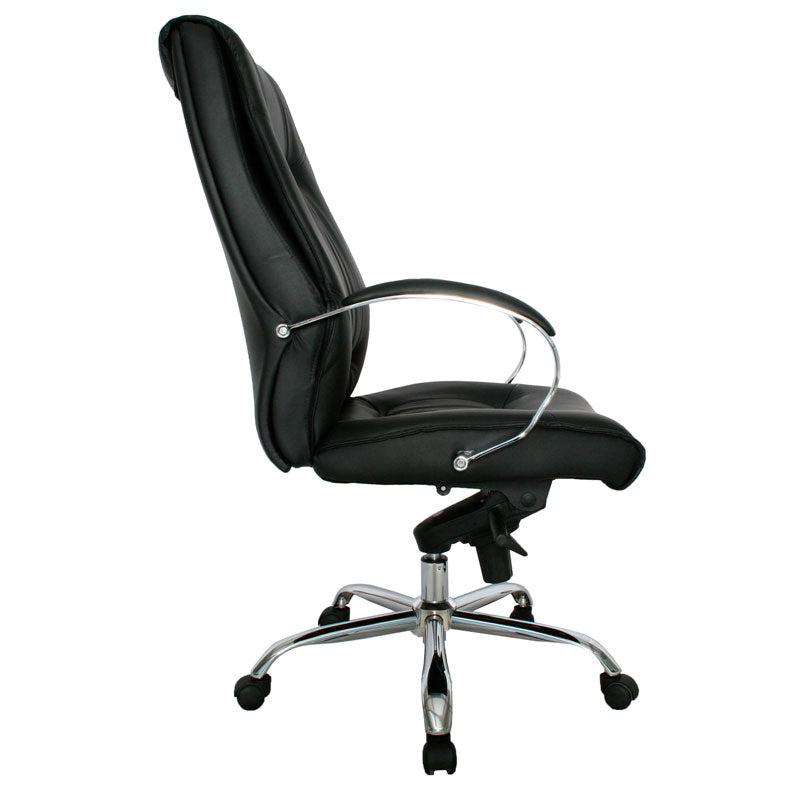 Silla De Oficina Crawfor Alta Negro