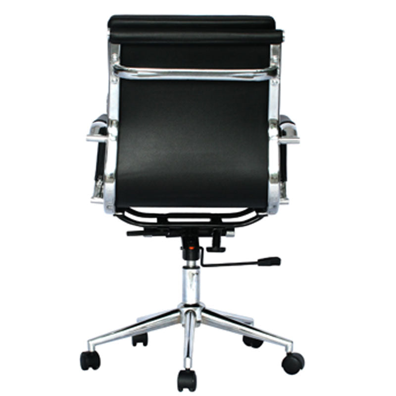 Silla De Oficina Mouse Media Negro