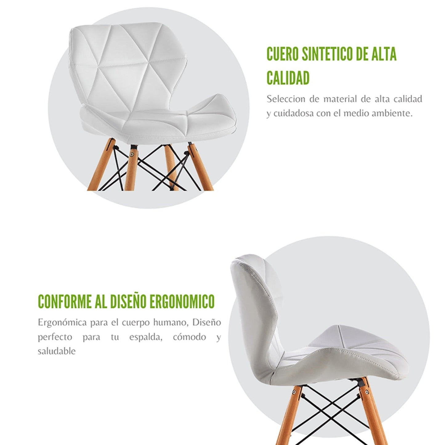 Silla Mariposa Blanco