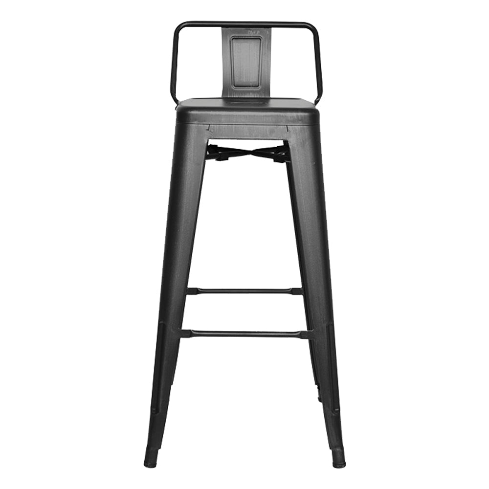 Silla de Barra Metalica Espalda Negro