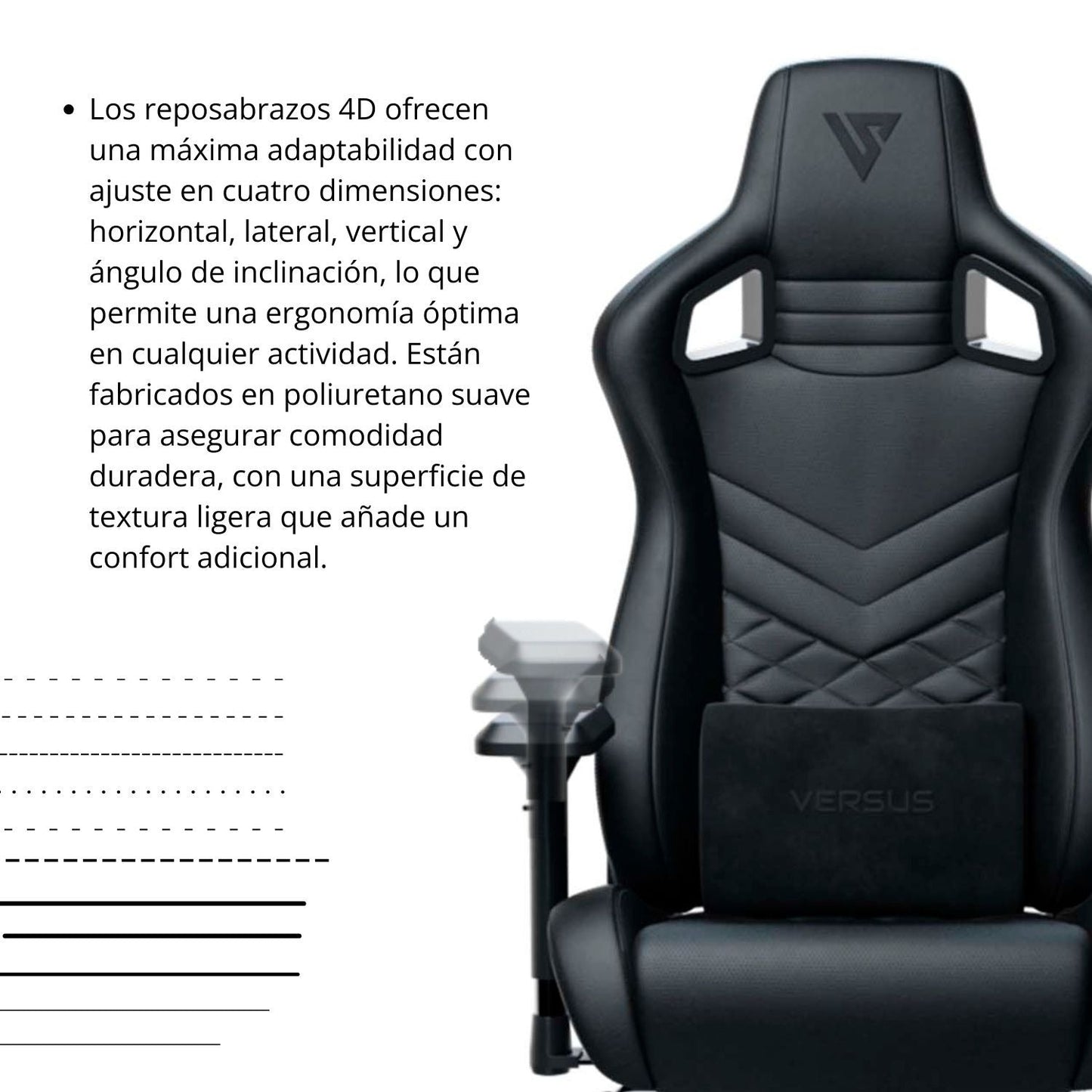 Silla Gamer Terra Negro