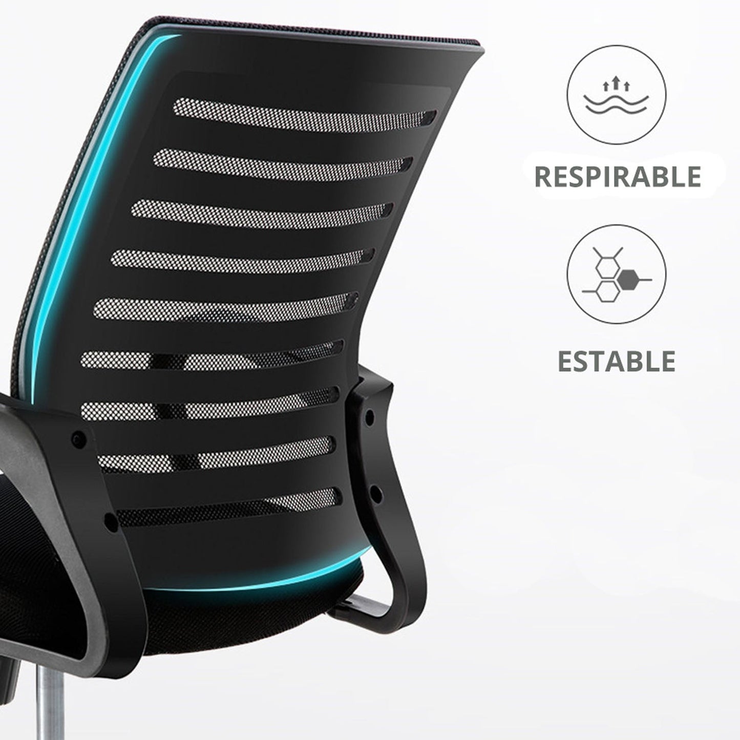 Silla De Oficina GiratoAureth Loni Negro