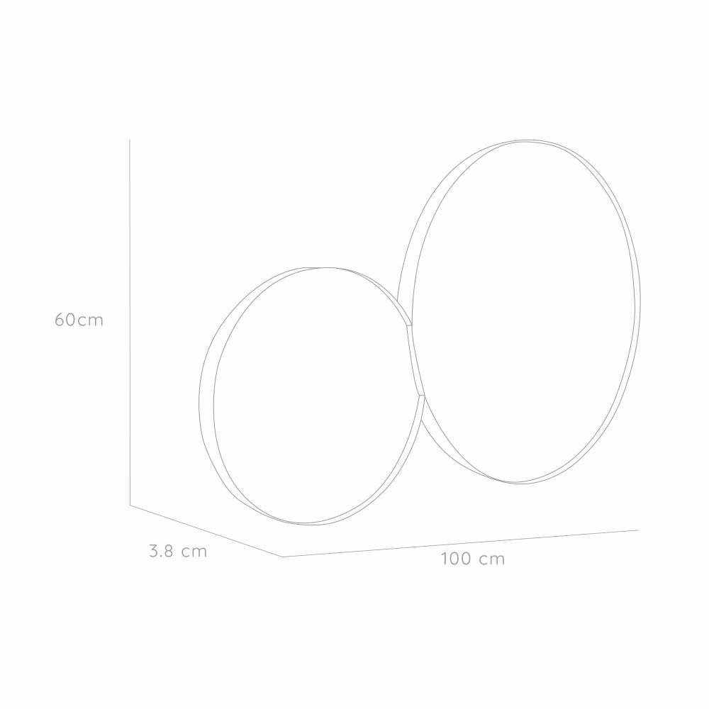 Espejo Circular George Diseño Moderno