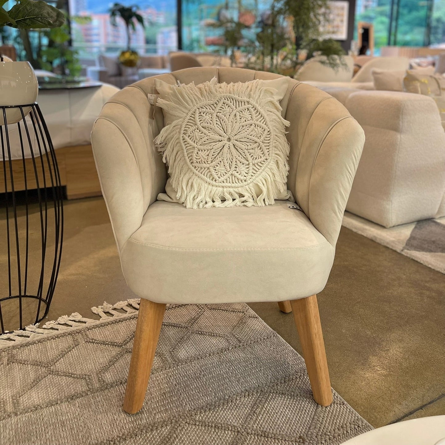 Poltrona Clara en Roble