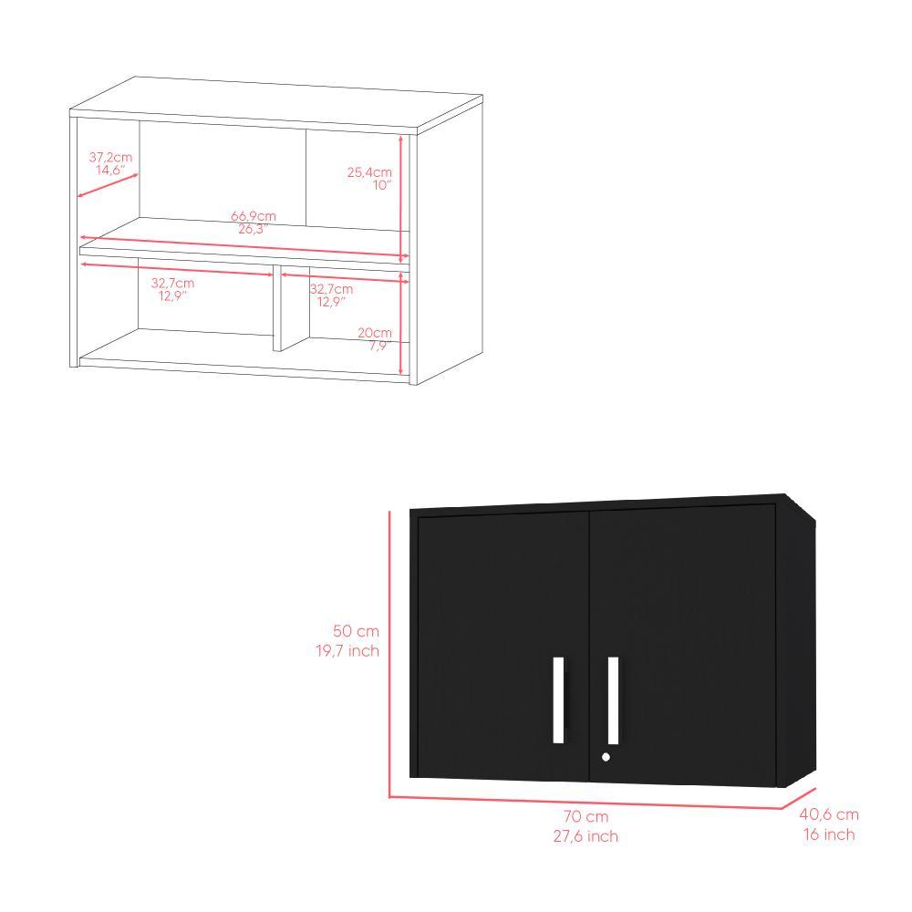 Gabinete Basico de Pared Wengue