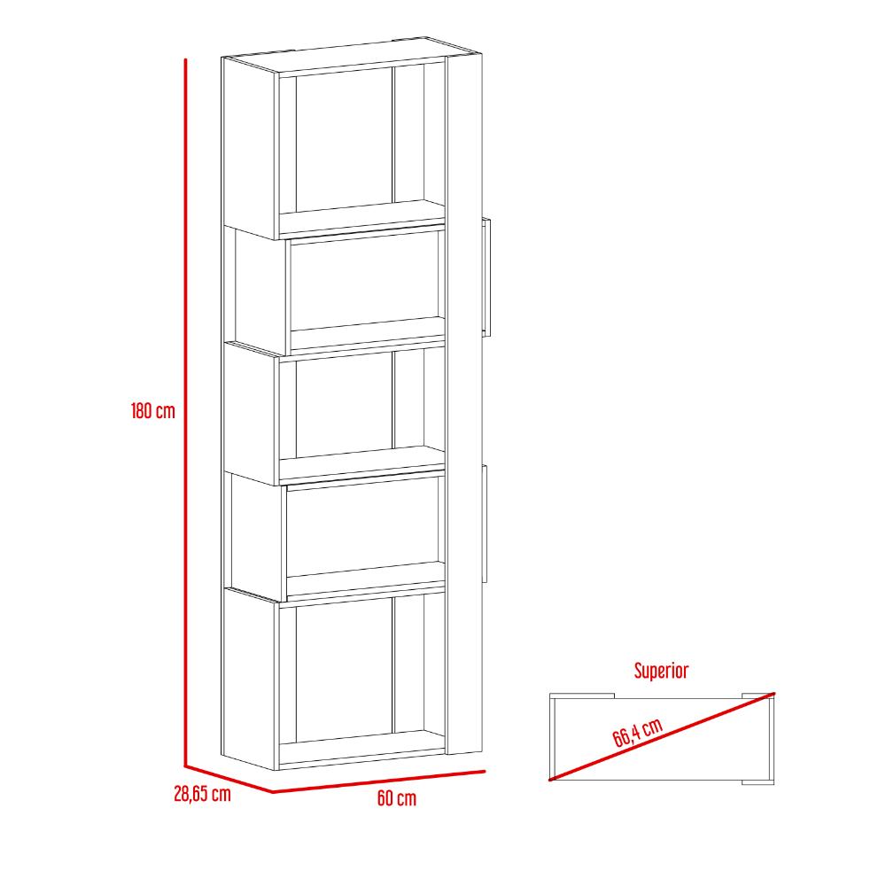Biblioteca Venzano Rovere y Blanco