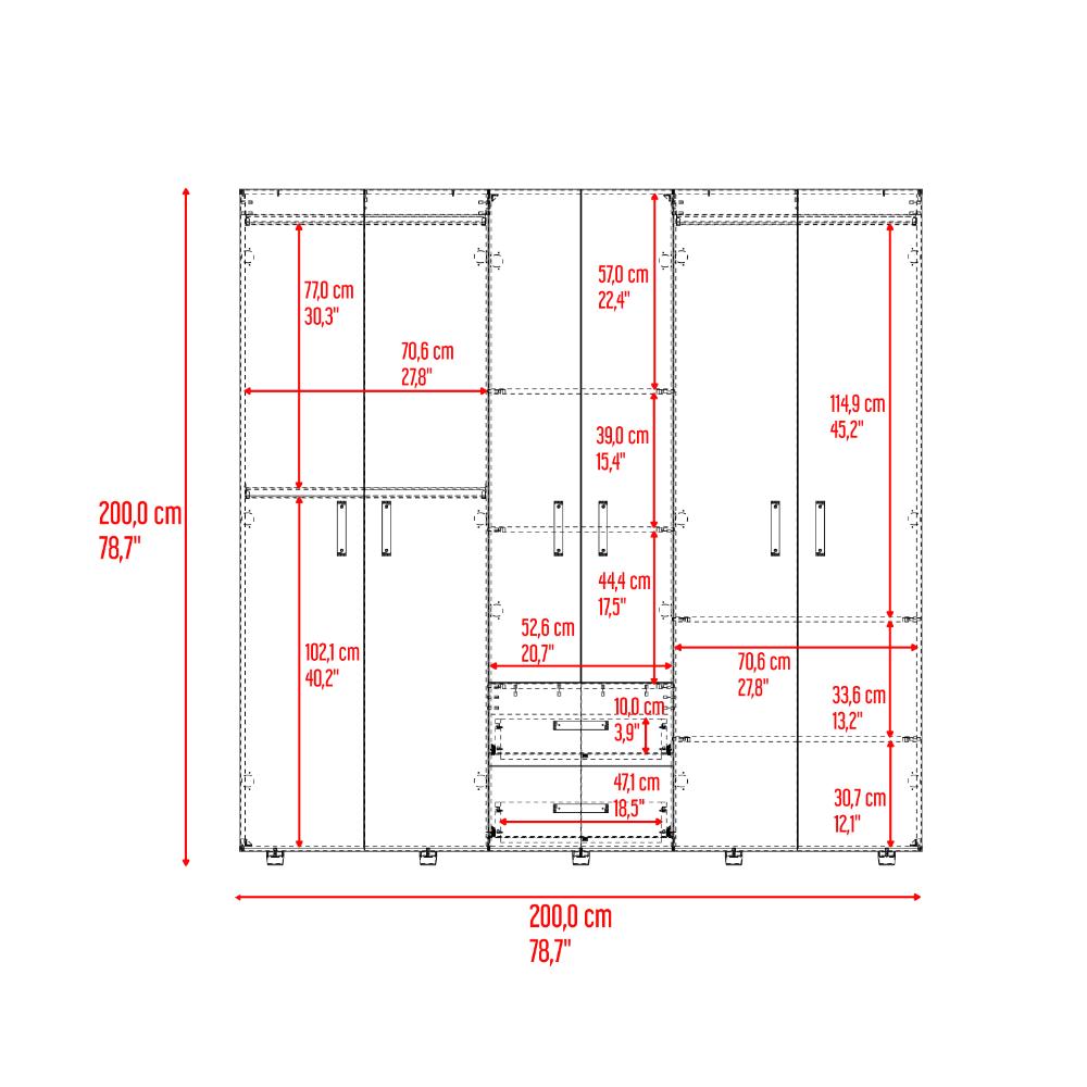 Closet Palermo Fresno Eu Wengue