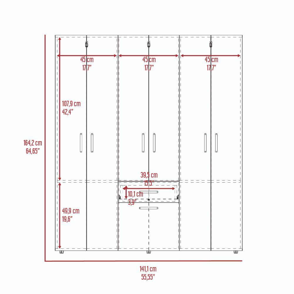 Combo Mayer para Habitacion con Closet y Organizador Fresno