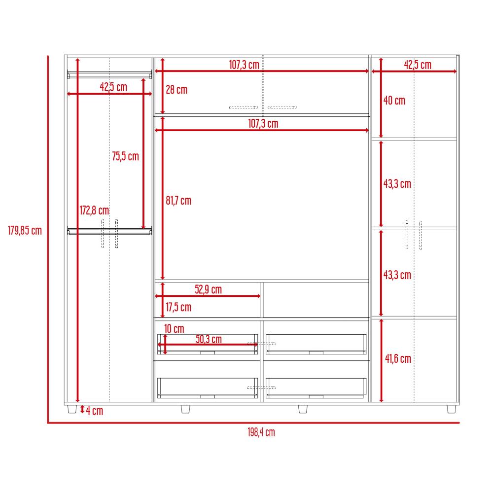 Closet Manila Z 200 Wengue