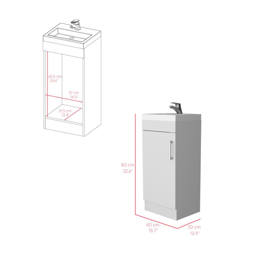 Mueble para Lavamanos Marziani Blanco