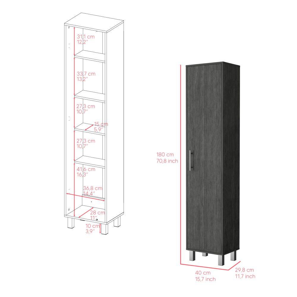 Mueble de Aseo Laska Gris