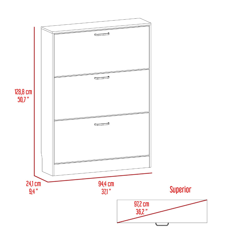 Organizador de Zapatos Z 94 Duna y Blanco