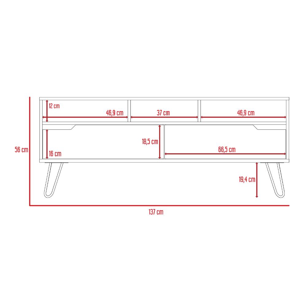 Mesa para TV Claid Duna y Wengue