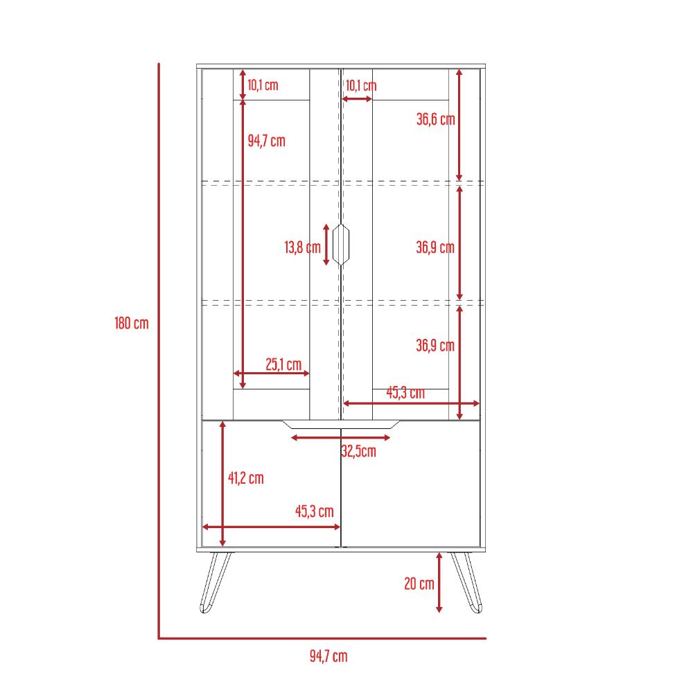 Alacena Verani Duna y Wengue