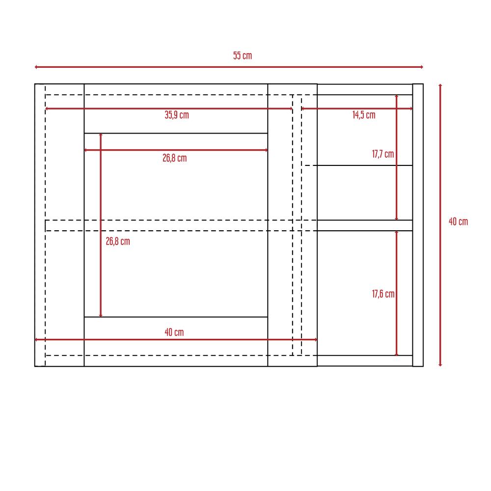 Gabinete de Baño Nilo Rovere