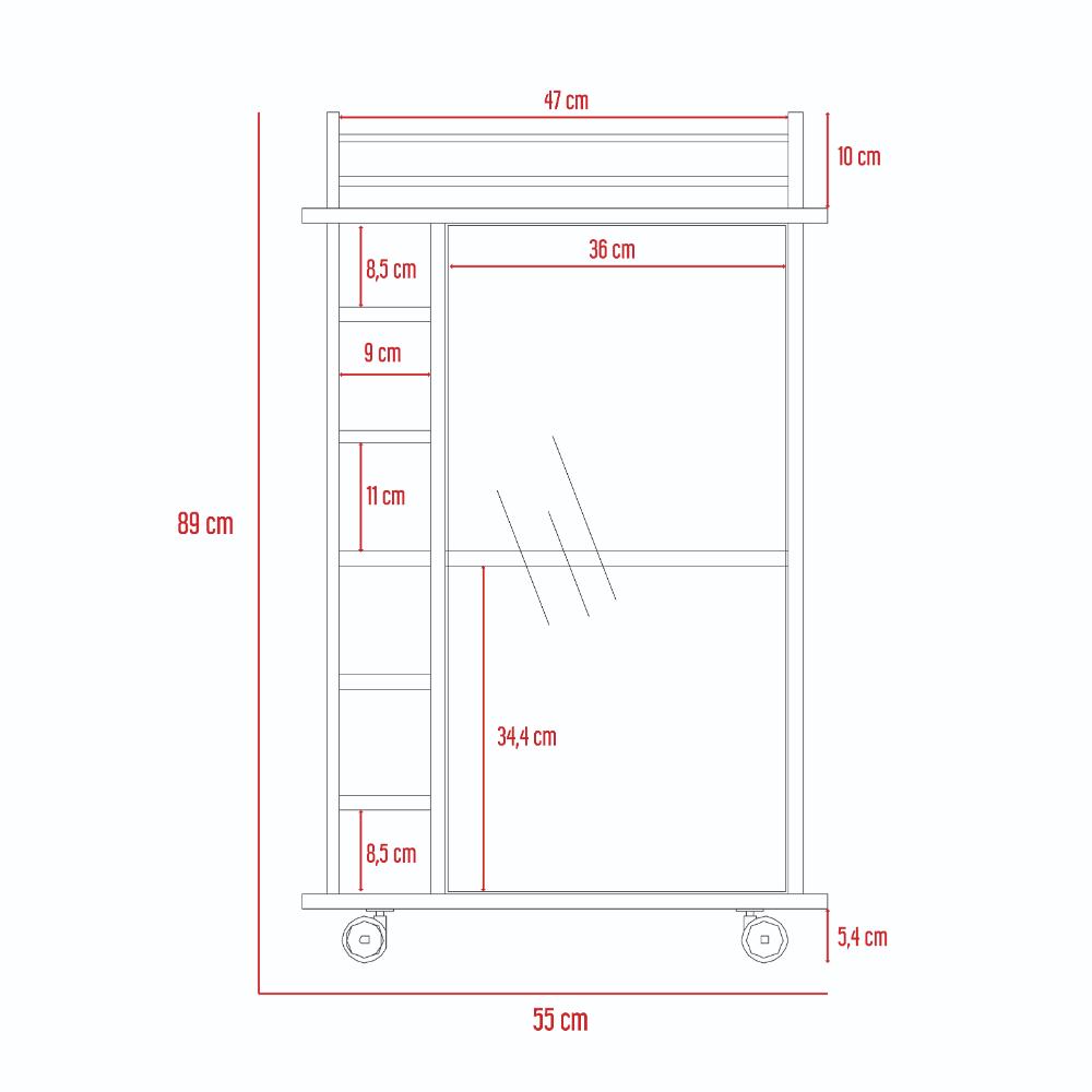 Mueble Bar Dukat Wengue