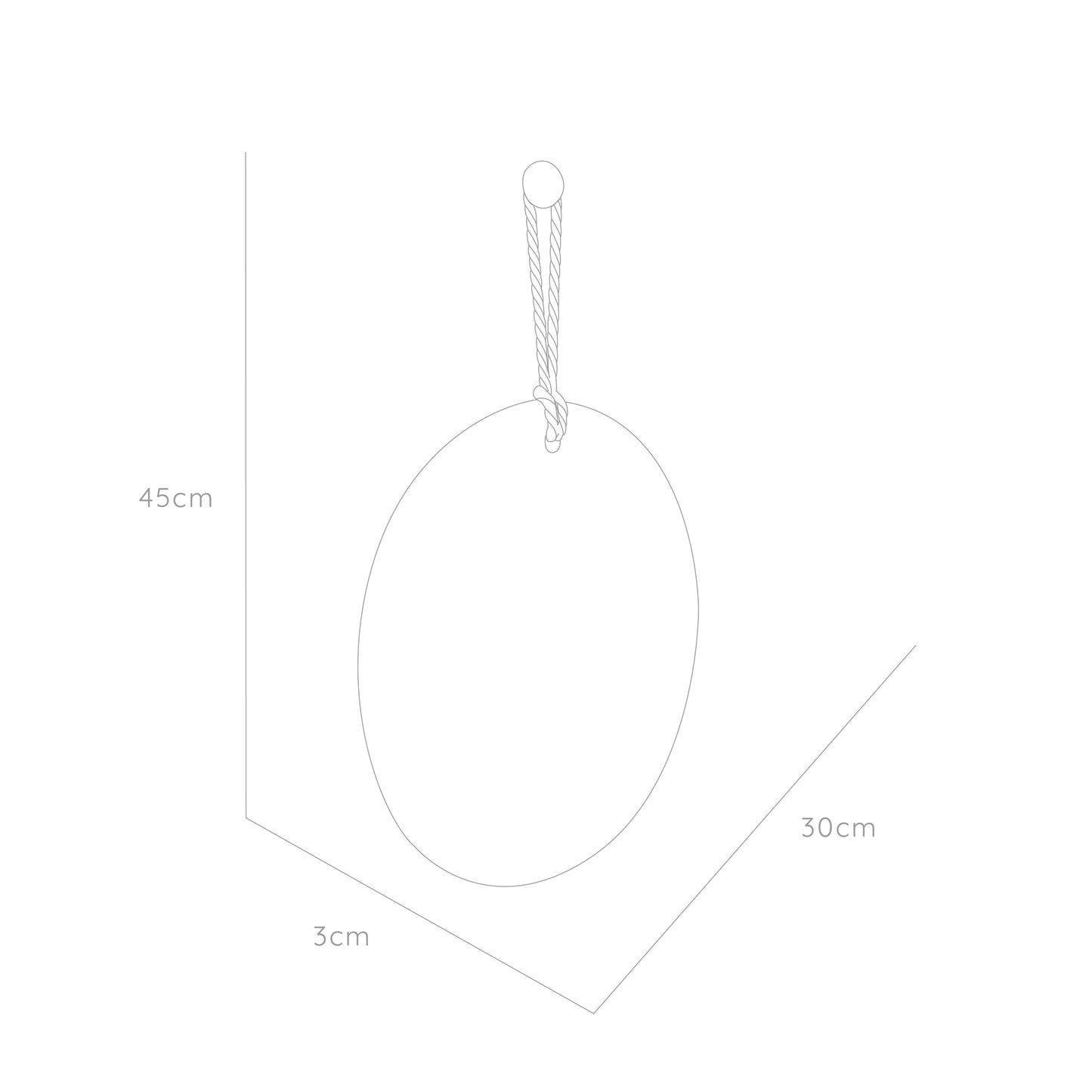 Espejo Circular Andy