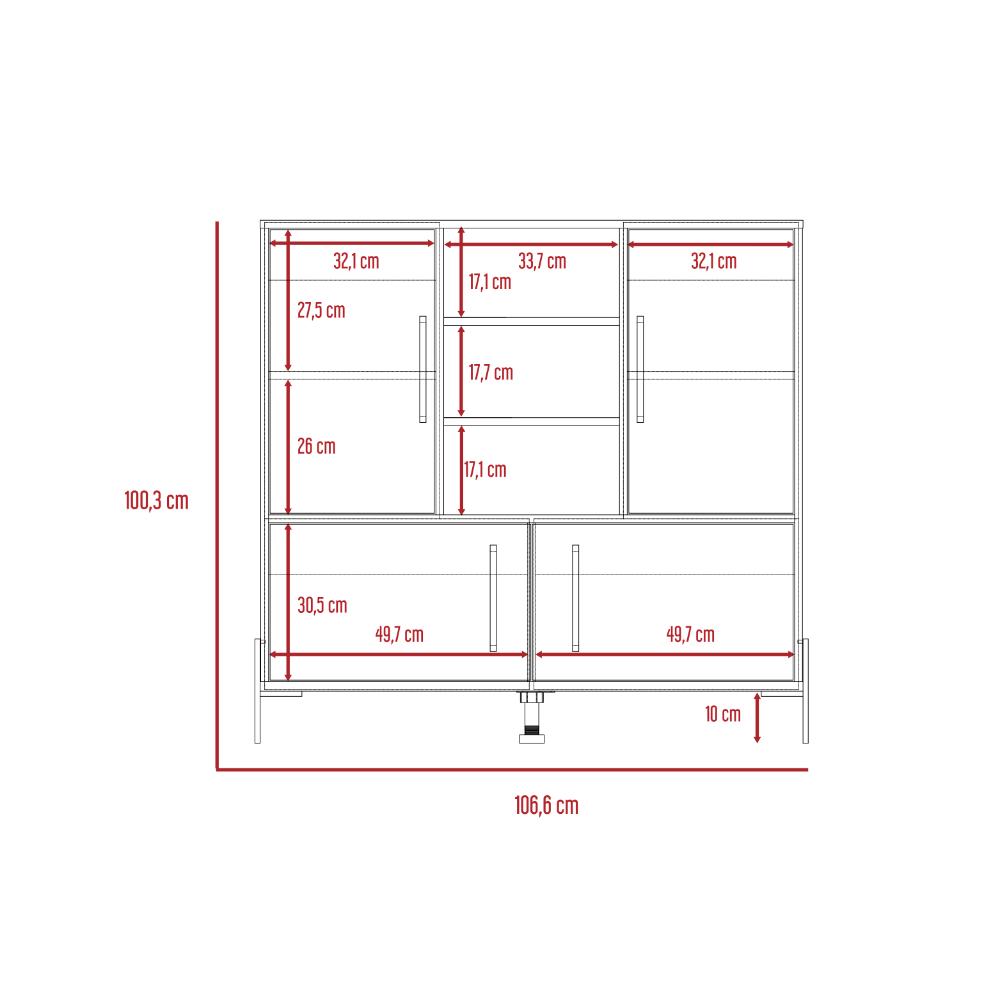 Mesa Auxiliar Shangai Duna