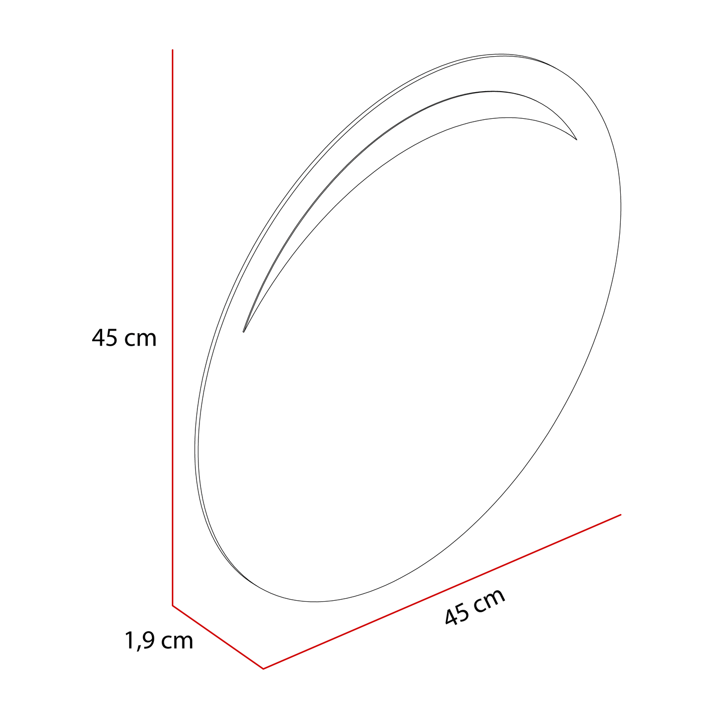 Espejo Bombay, en Forma Redonda con Diseño en Sandblasting en la parte superior - VIRTUAL MUEBLES